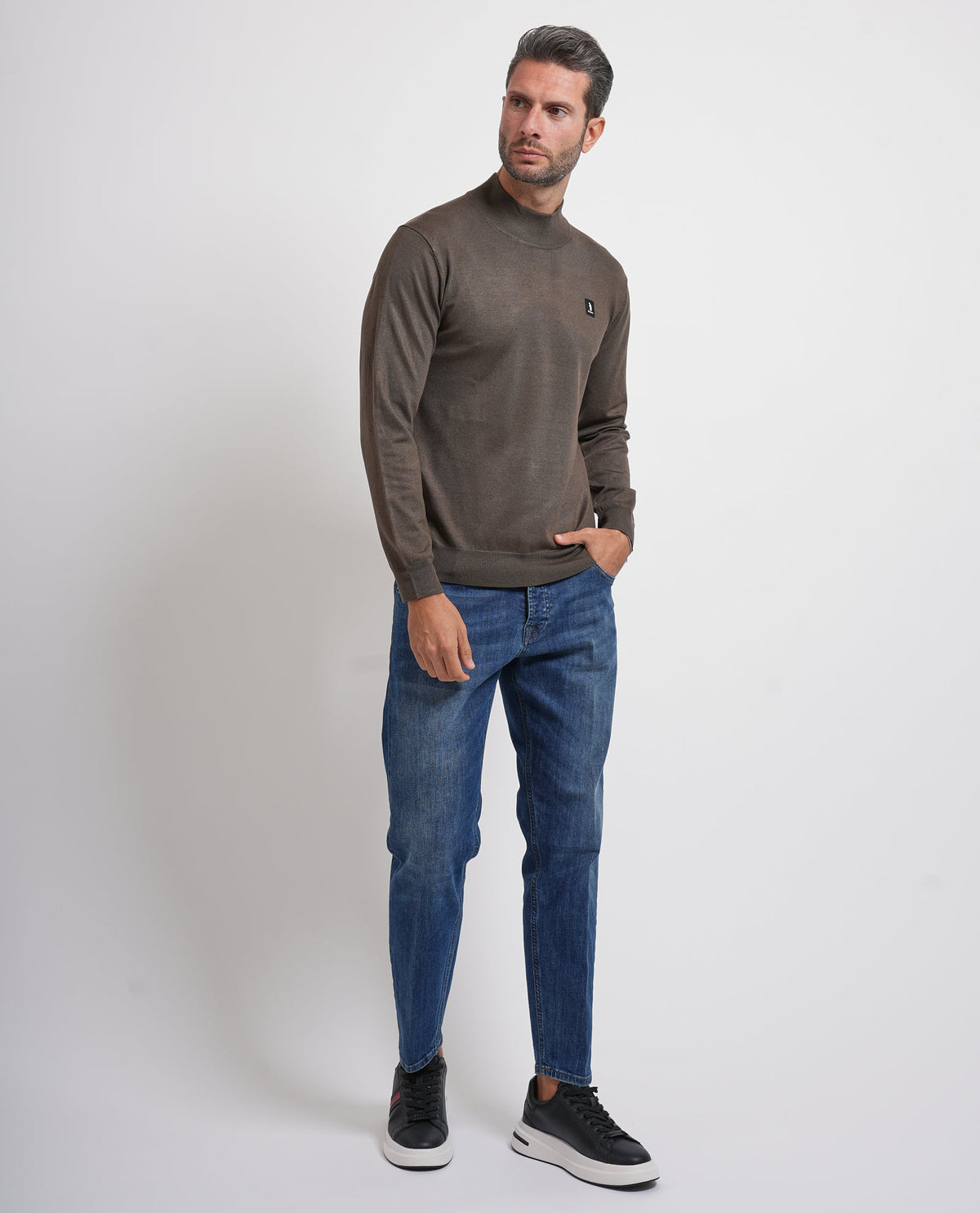 Maglione a mezzo collo Refrigue uomo 