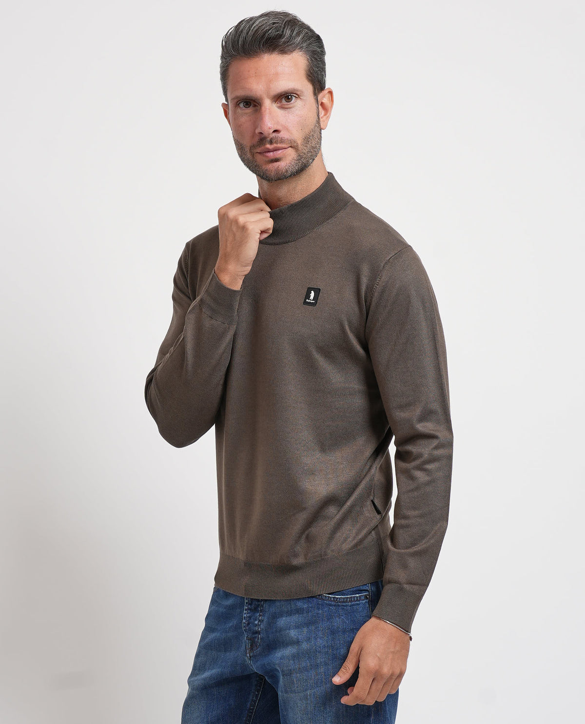 Maglione a mezzo collo Refrigue uomo 