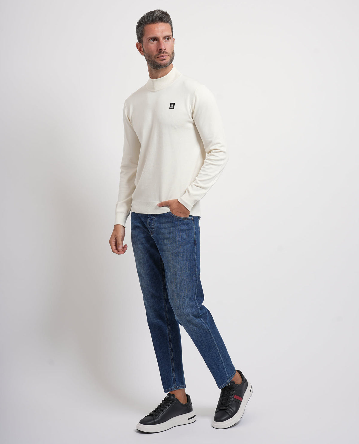 Maglione a mezzo collo Refrigue uomo 