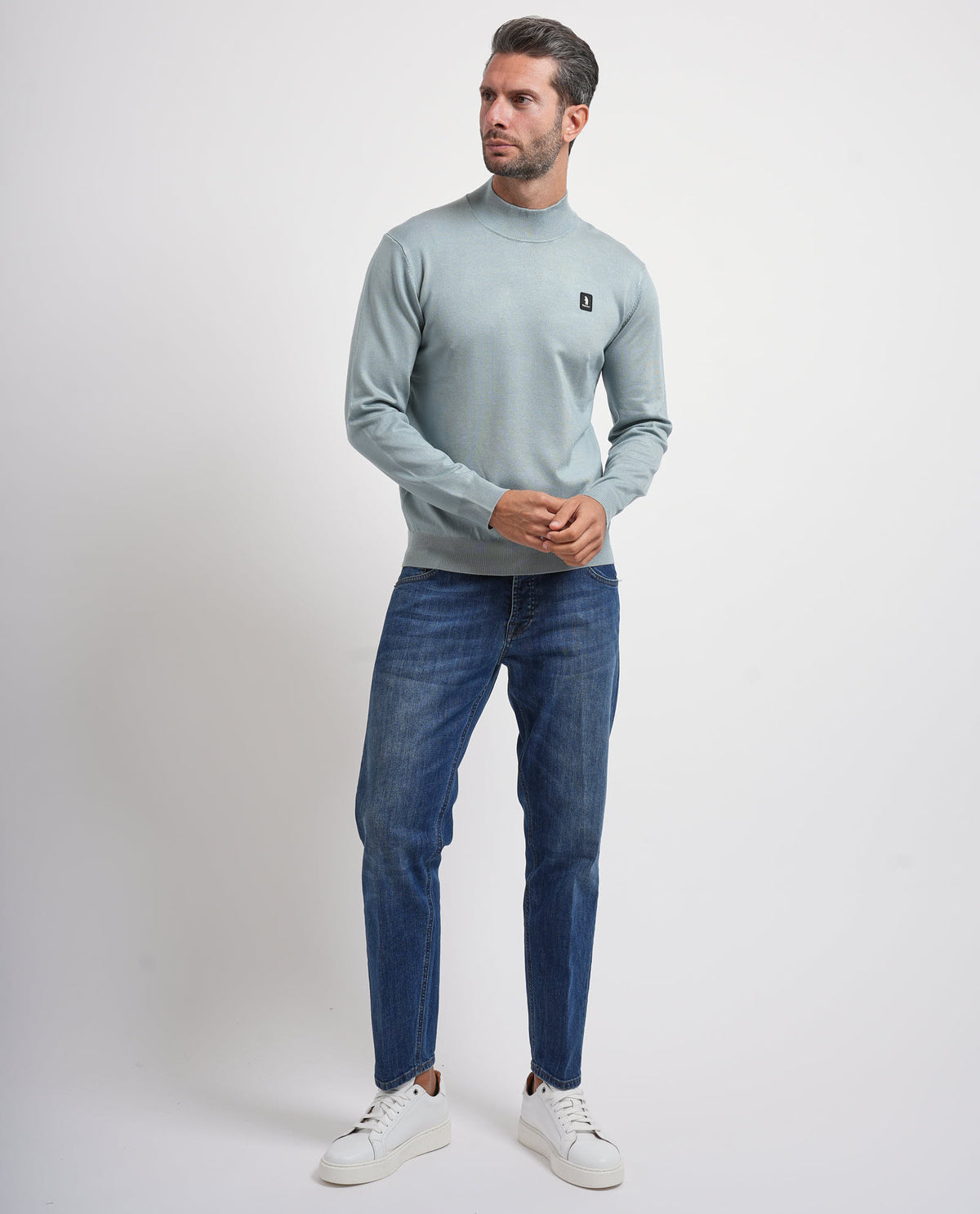 Maglione a mezzo collo Refrigue uomo 