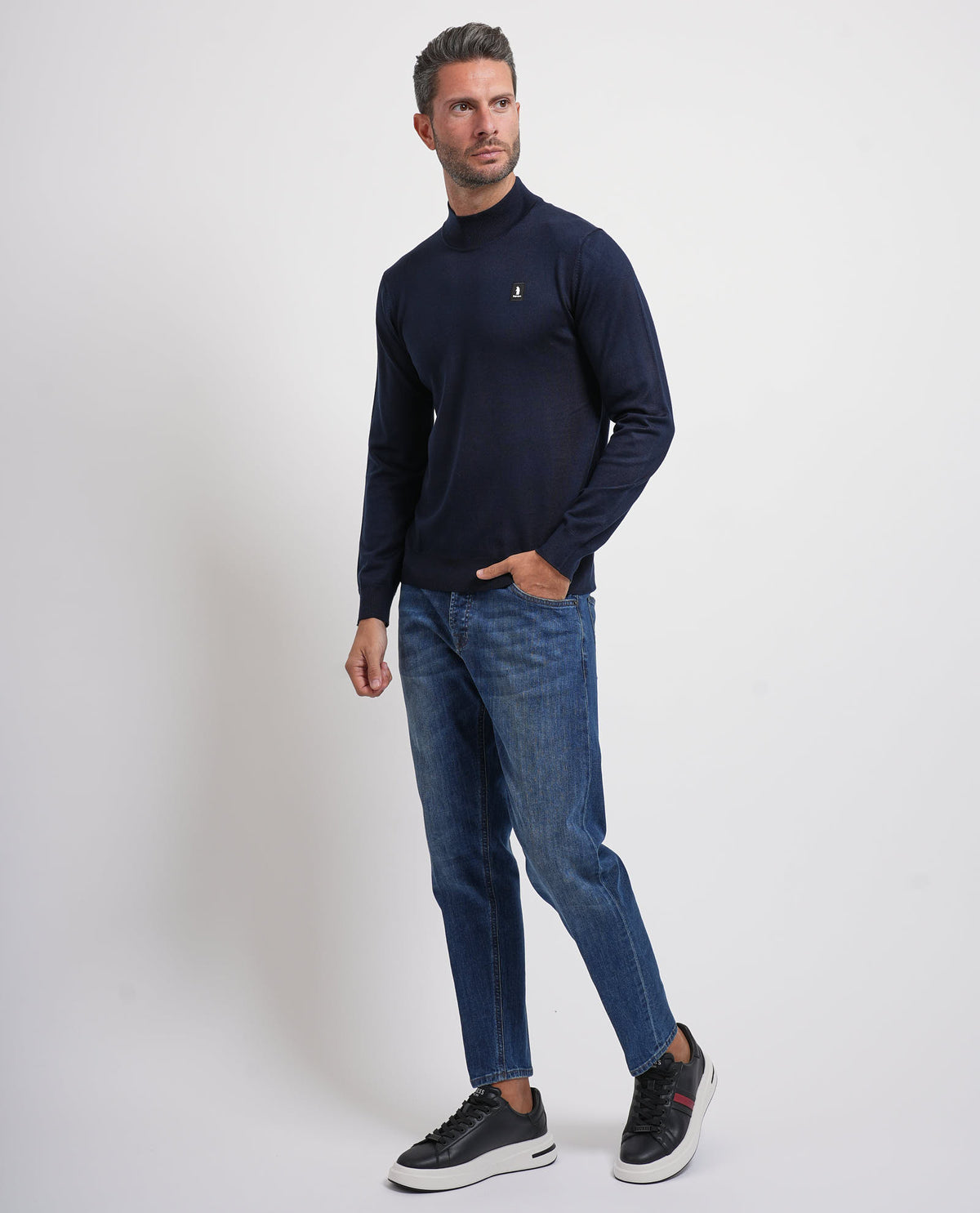 Maglione a mezzo collo Refrigue uomo 