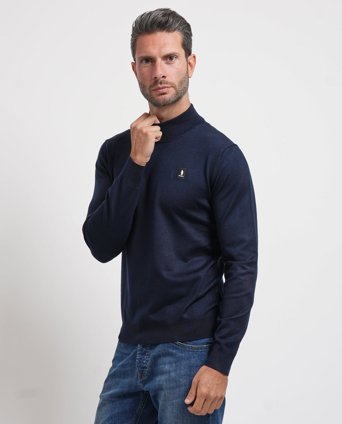 Maglione a mezzo collo Refrigue uomo 
