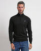 Maglione uomo Refrigue a collo alto e mezza zip