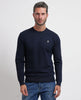 Maglione uomo Refrigue girocollo con logo