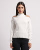 Maglia donna Relish manica lunga collo vulvano