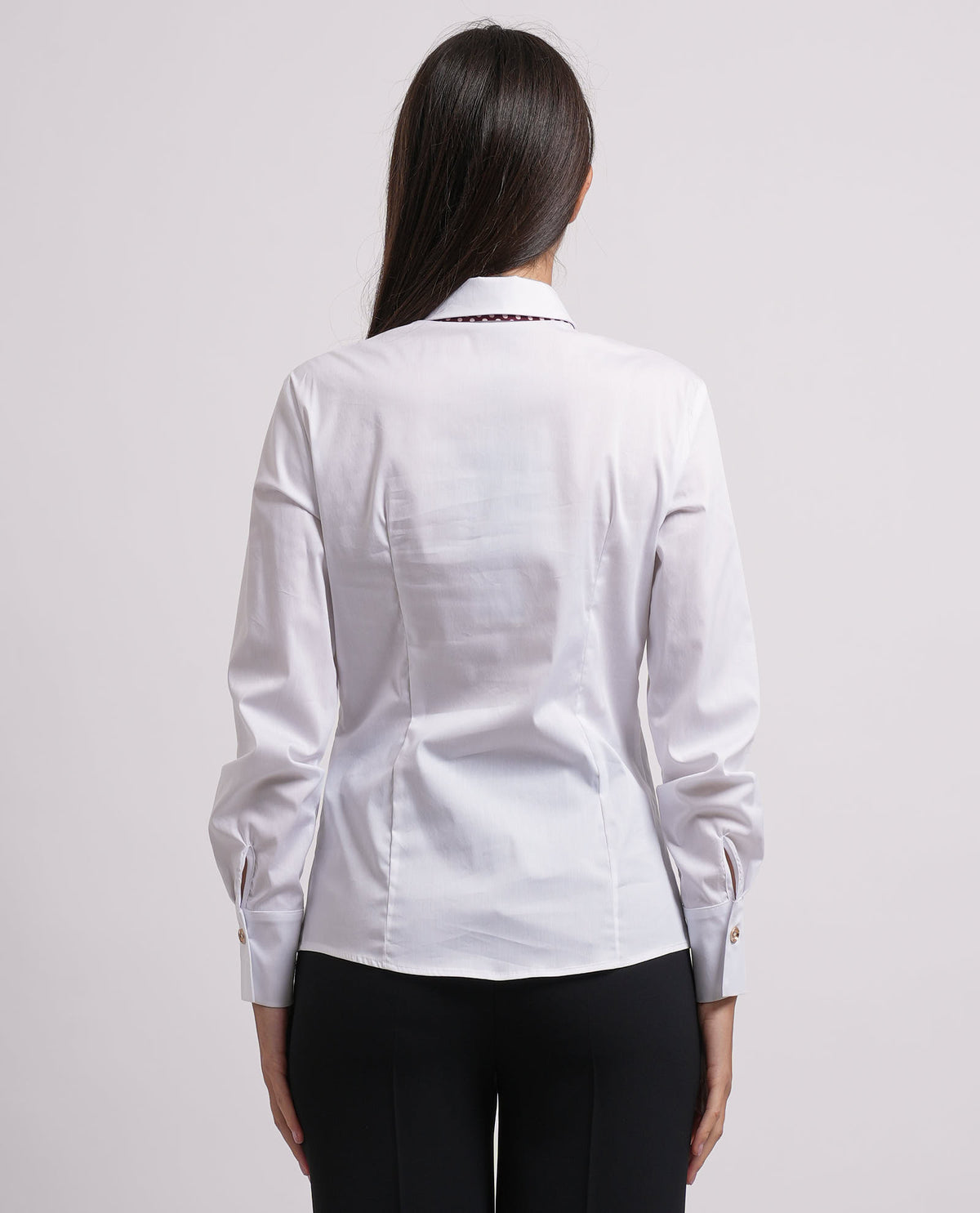 Camicia a manica lunga Relish donna con cravatta 