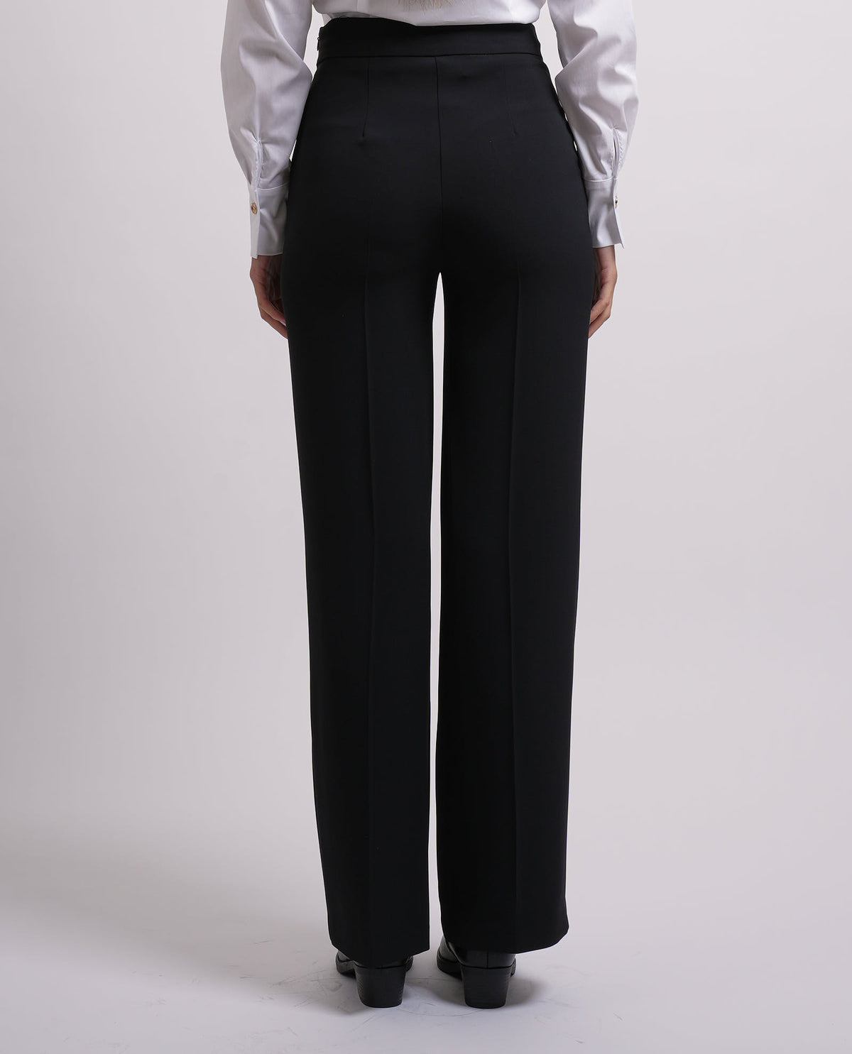 Pantaloni donna Relish a vita alta e tasche francesi 