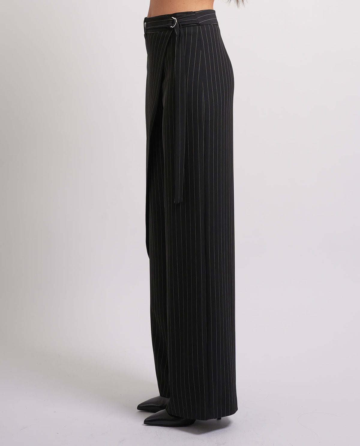 Pantaloni con pannello gessato Relish donna 