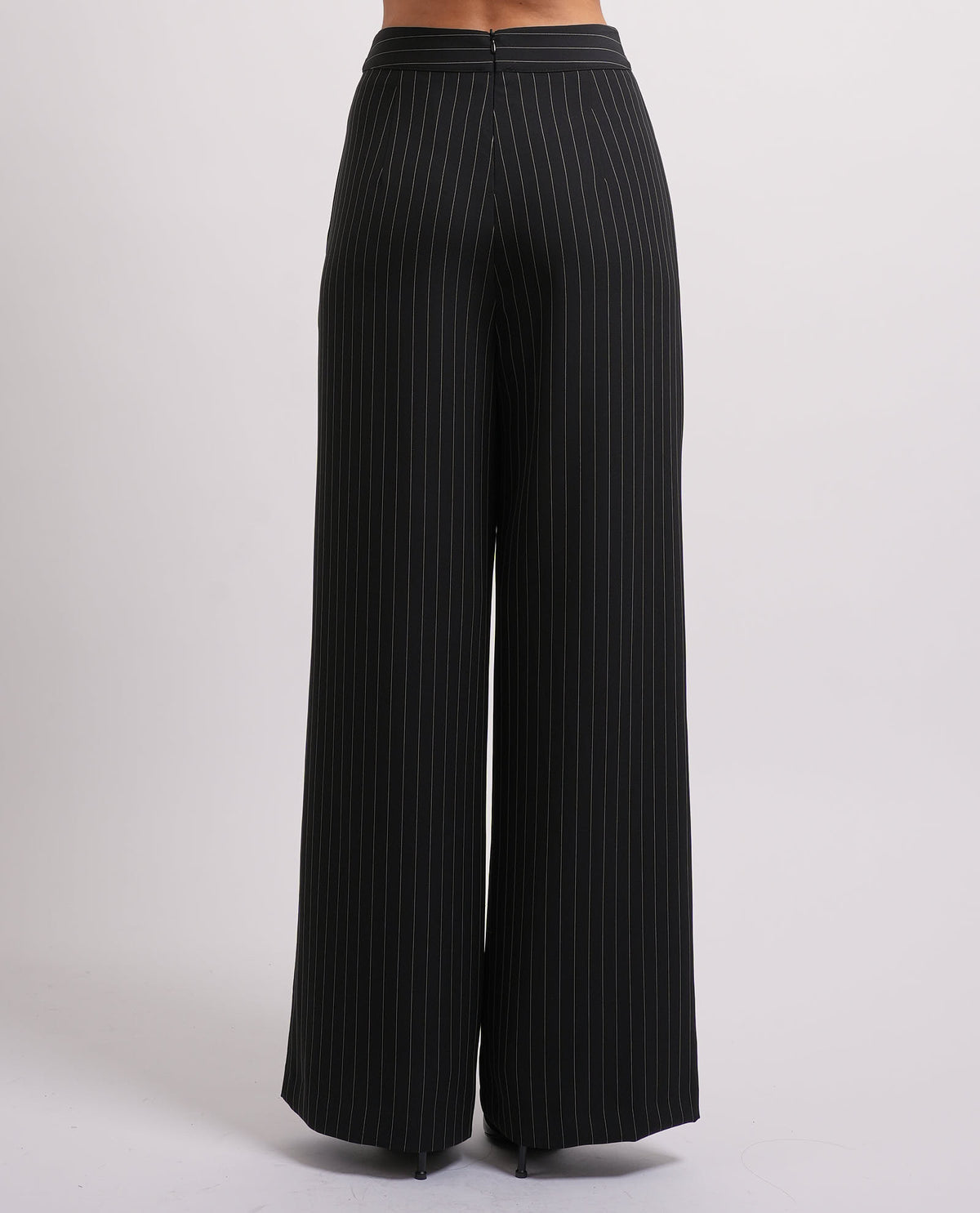 Pantaloni con pannello gessato Relish donna 