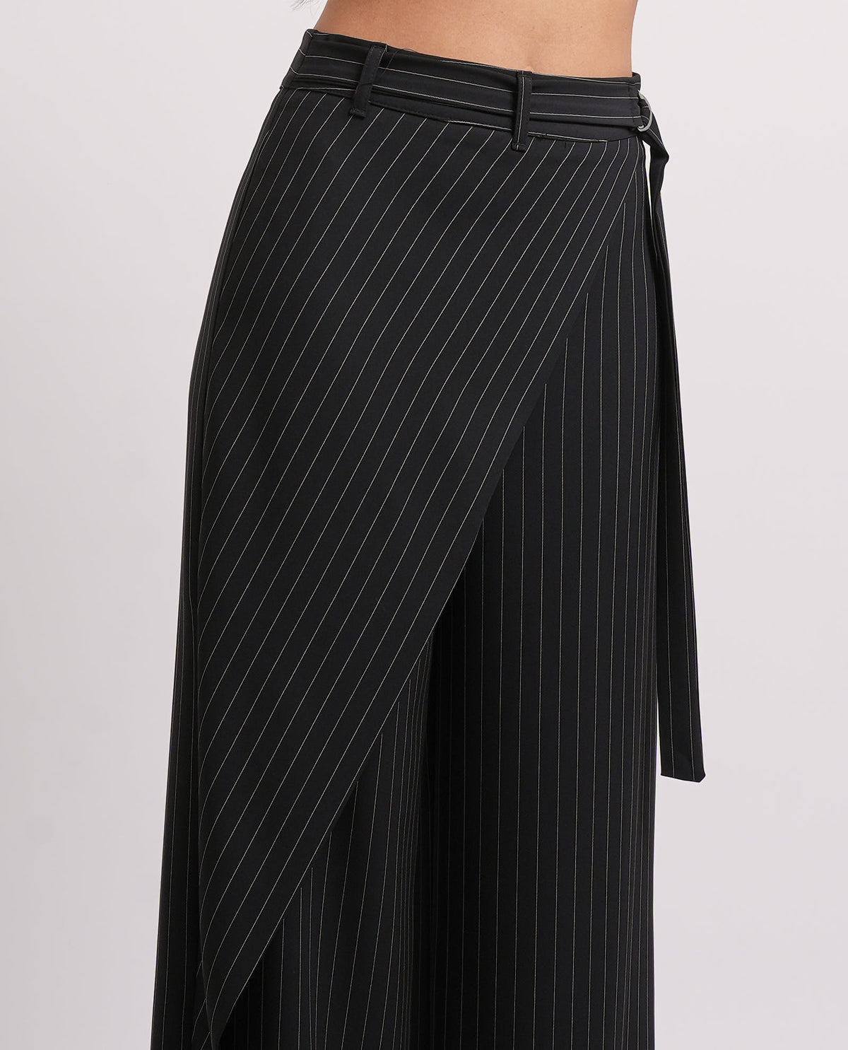 Pantaloni con pannello gessato Relish donna 