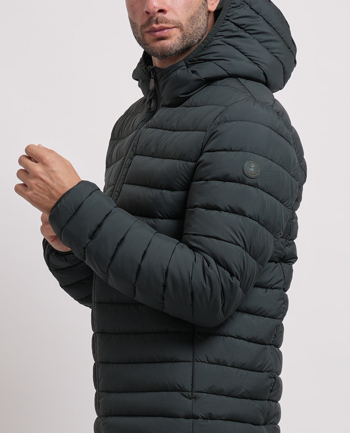 Piumino uomo Save the Duck con cappuccio 