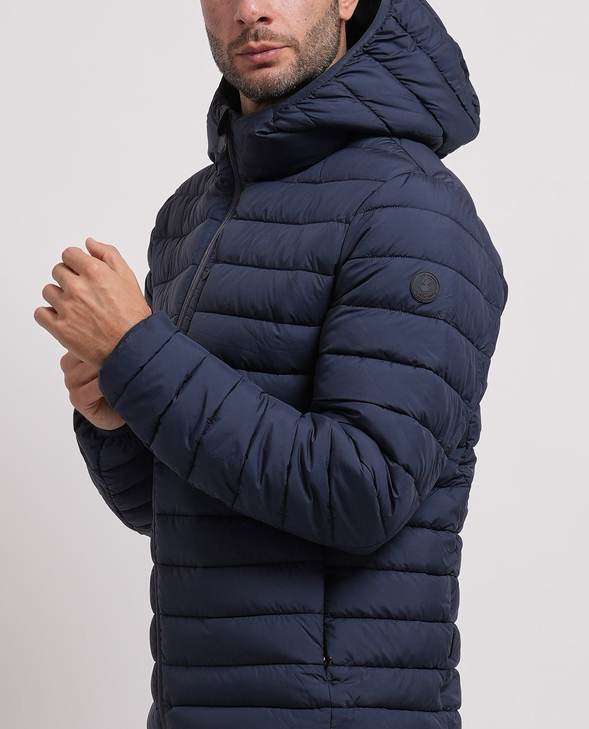 Piumino uomo Save the Duck con cappuccio 
