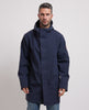 Giubbotto lungo Save the Duck uomo con bottoni e zip