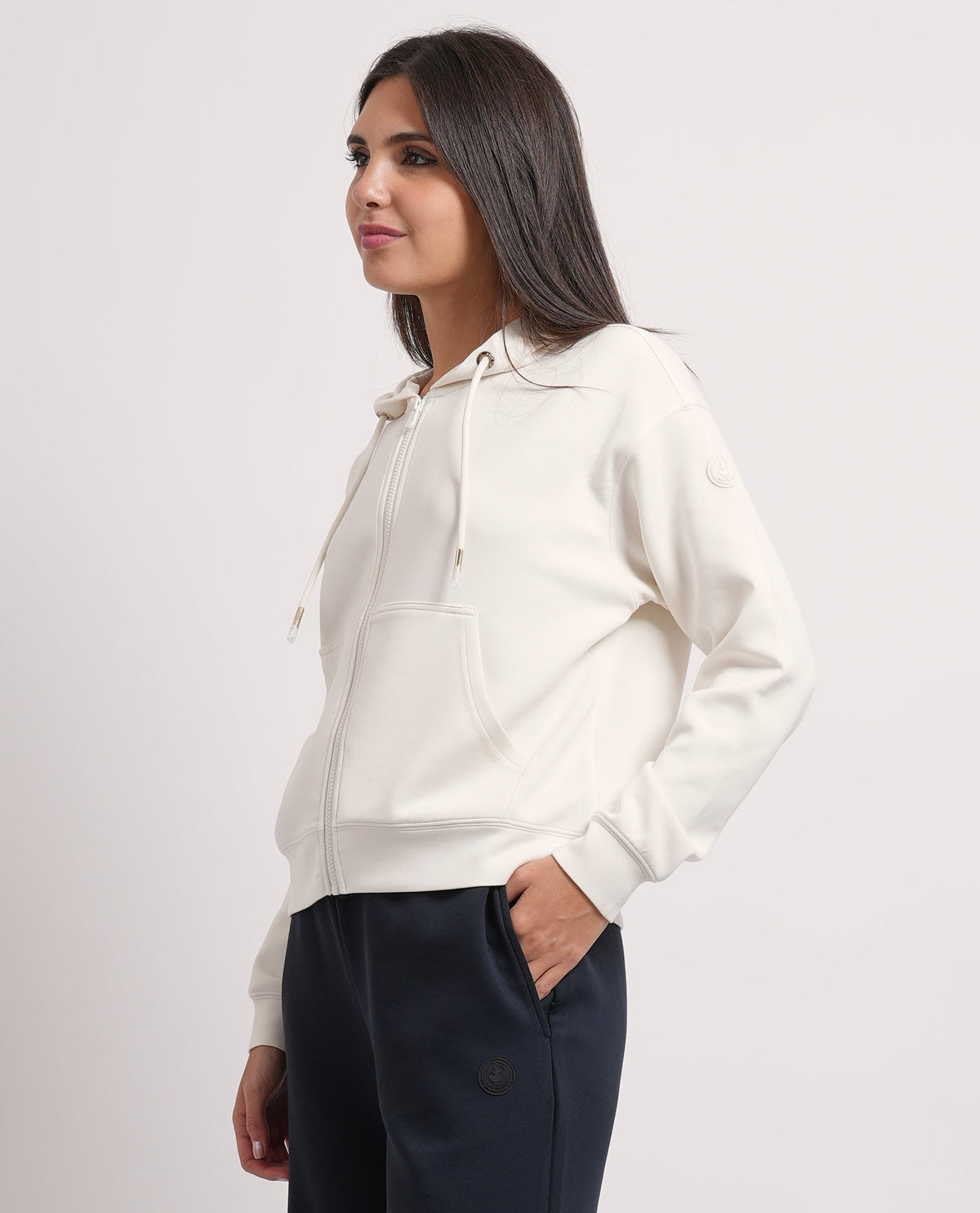 Felpa donna Save the Duck con cappuccio 