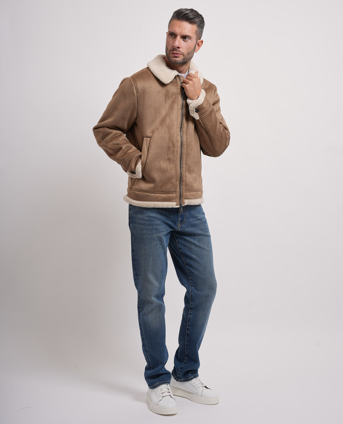 Giubbotto in similpelle Seinse uomo 