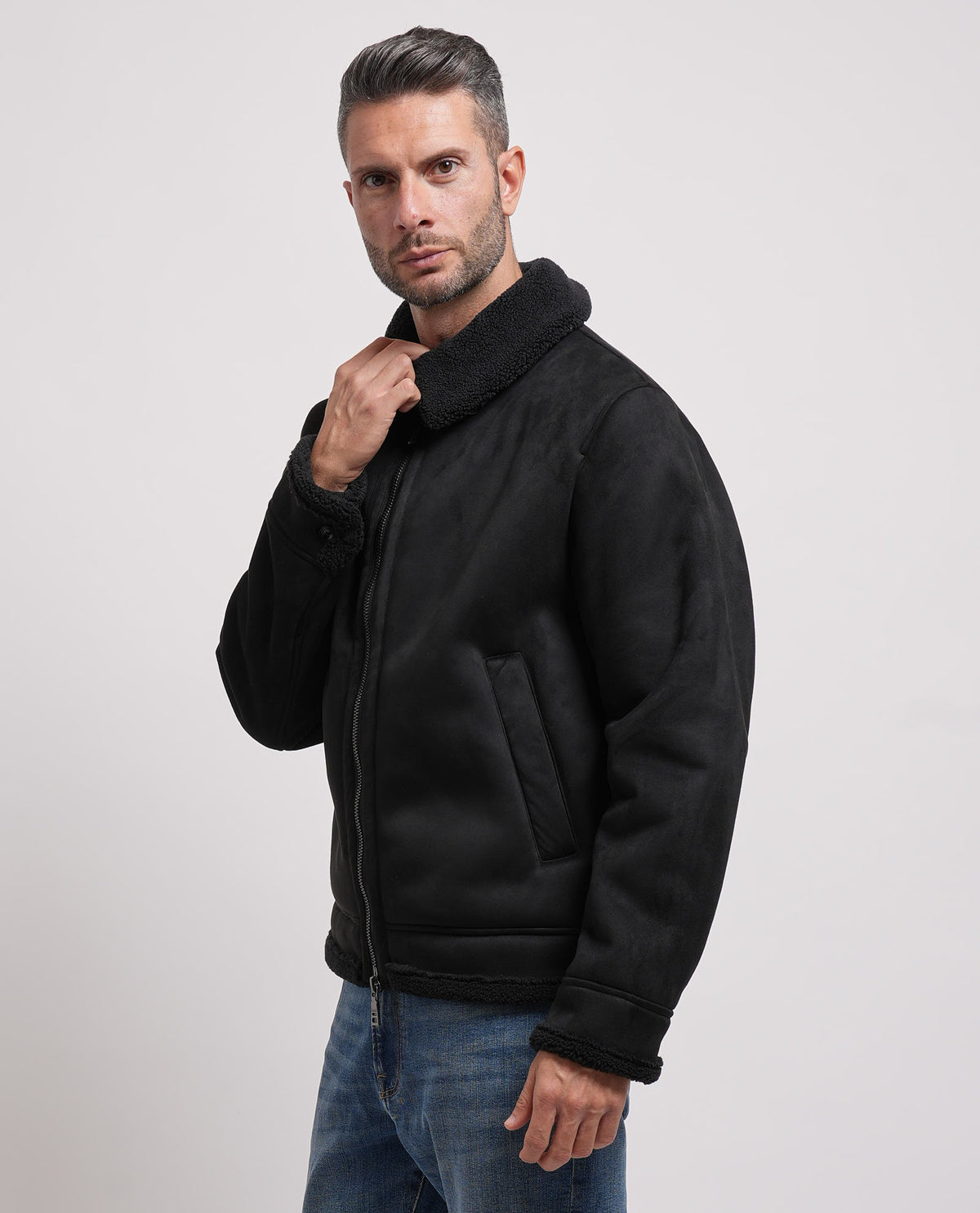 Giubbotto in similpelle Seinse uomo 