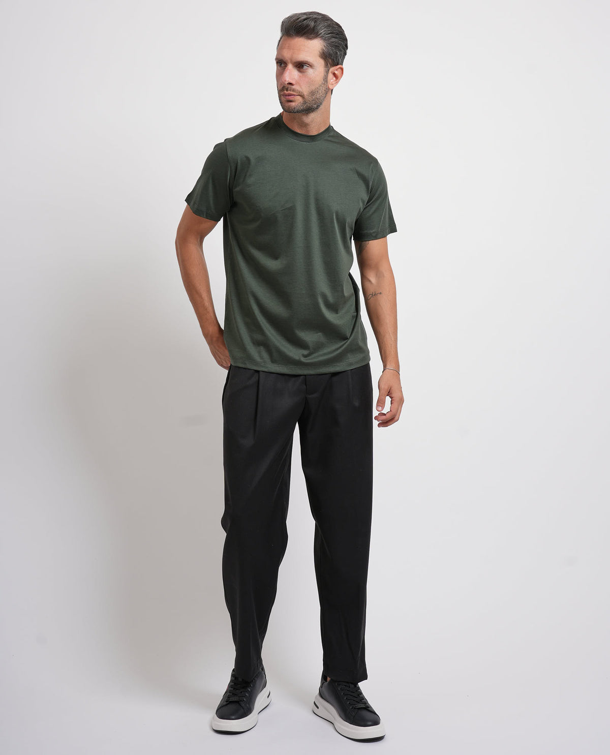 T-shirt uomo Settemezzo in misto cotone e modal 