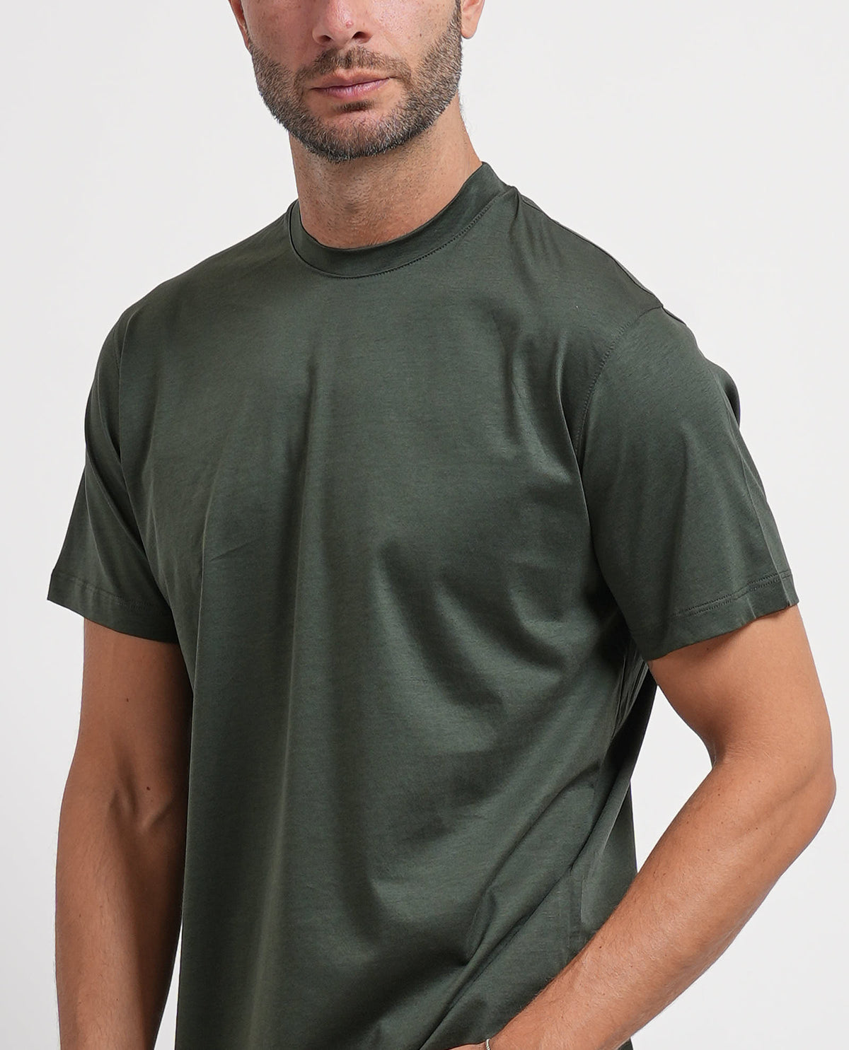 T-shirt uomo Settemezzo in misto cotone e modal 