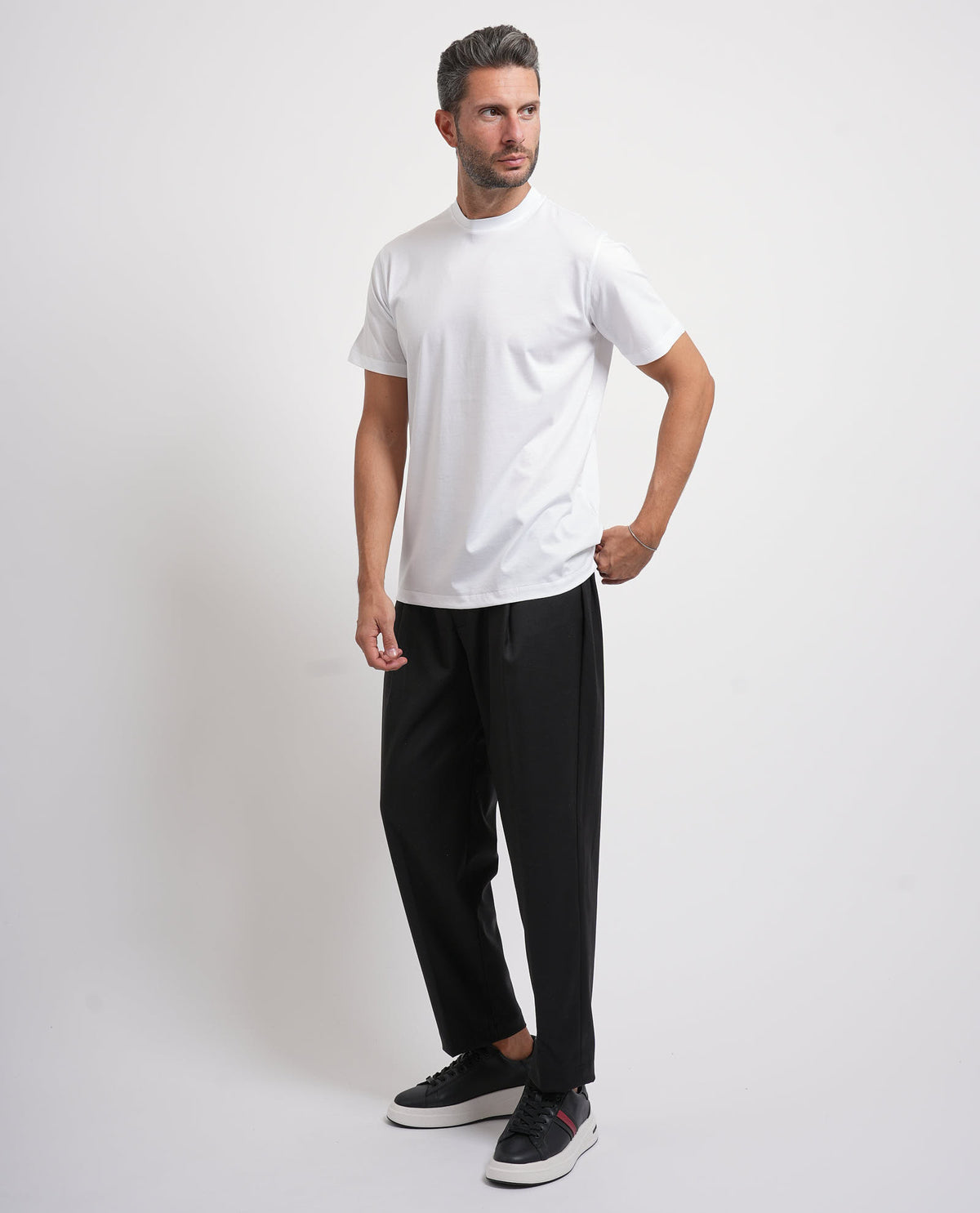 T-shirt uomo Settemezzo in misto cotone e modal 