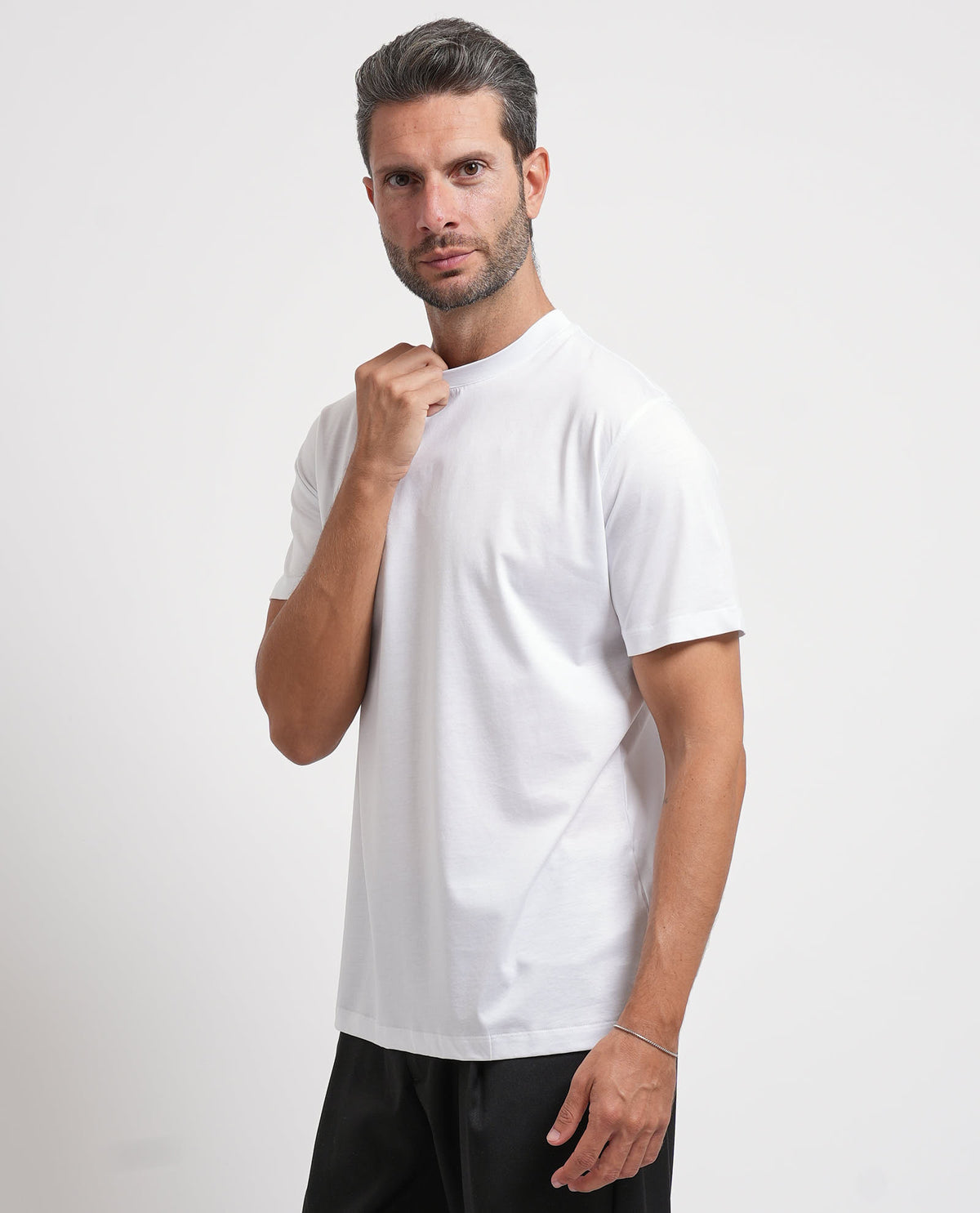 T-shirt uomo Settemezzo in misto cotone e modal 
