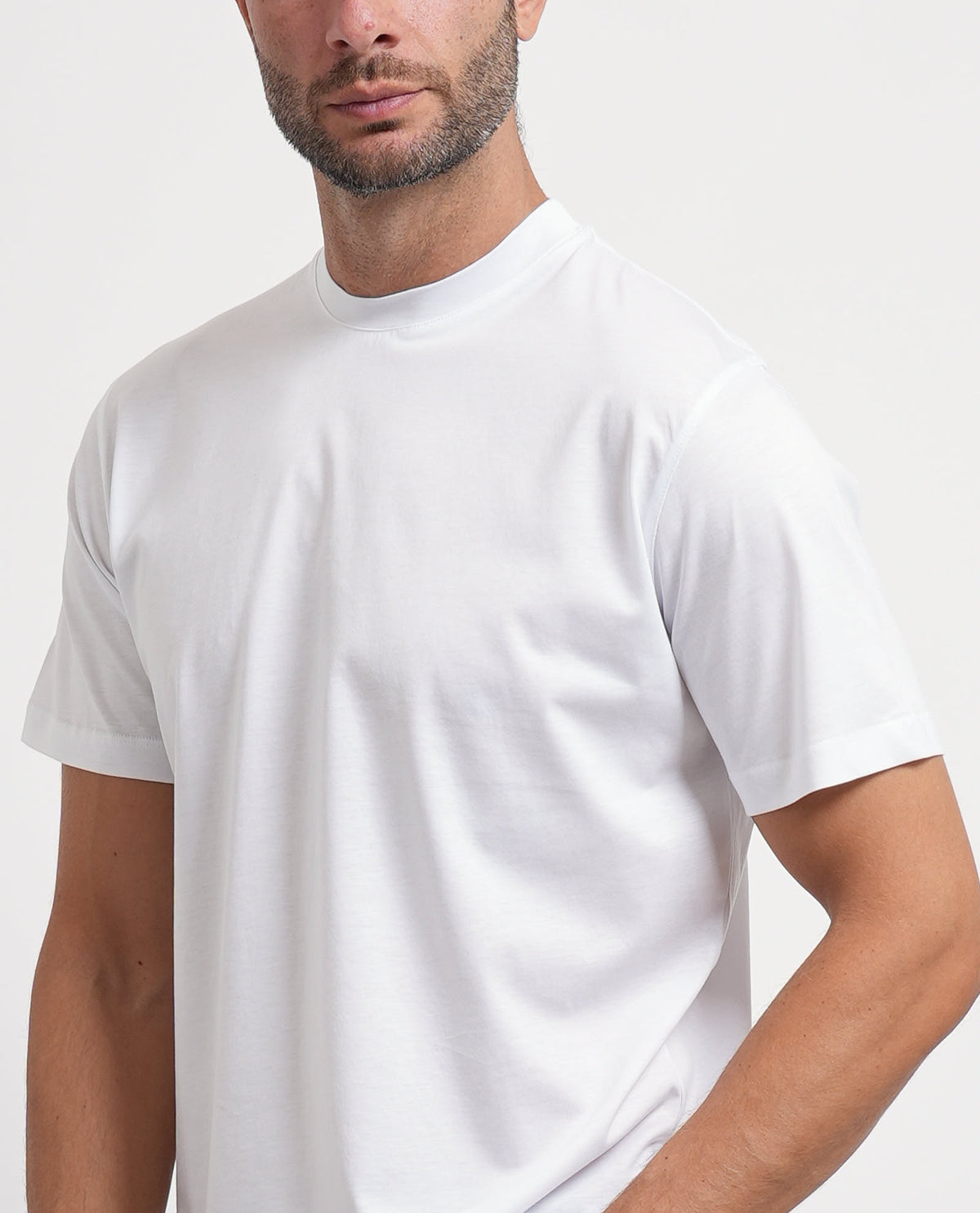 T-shirt uomo Settemezzo in misto cotone e modal 