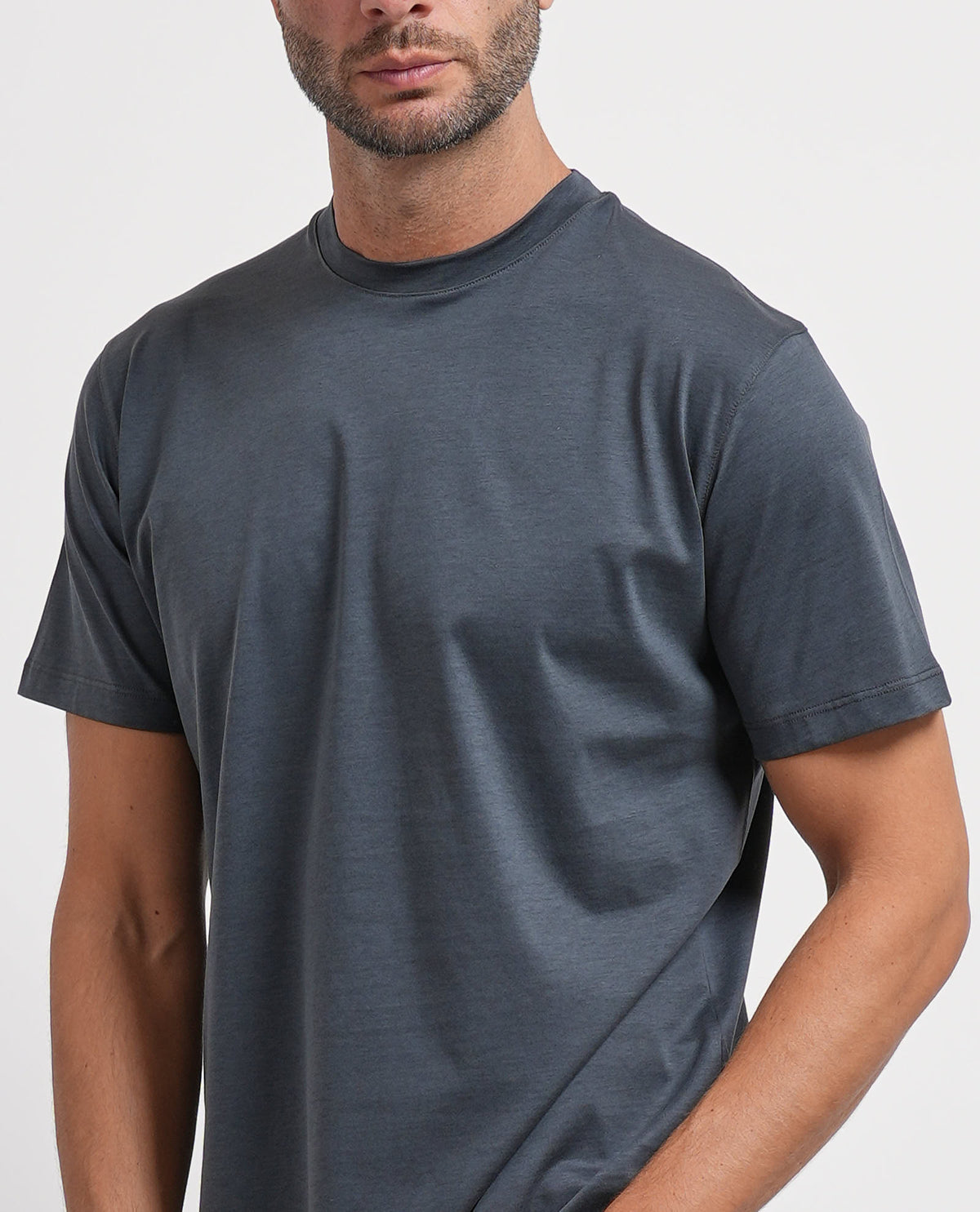 T-shirt uomo Settemezzo in misto cotone e modal 