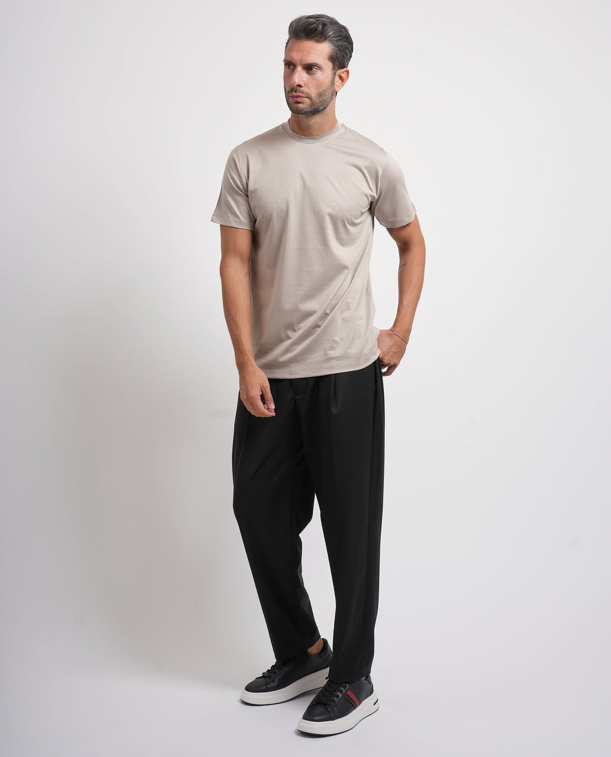 T-shirt uomo Settemezzo in misto cotone e modal 