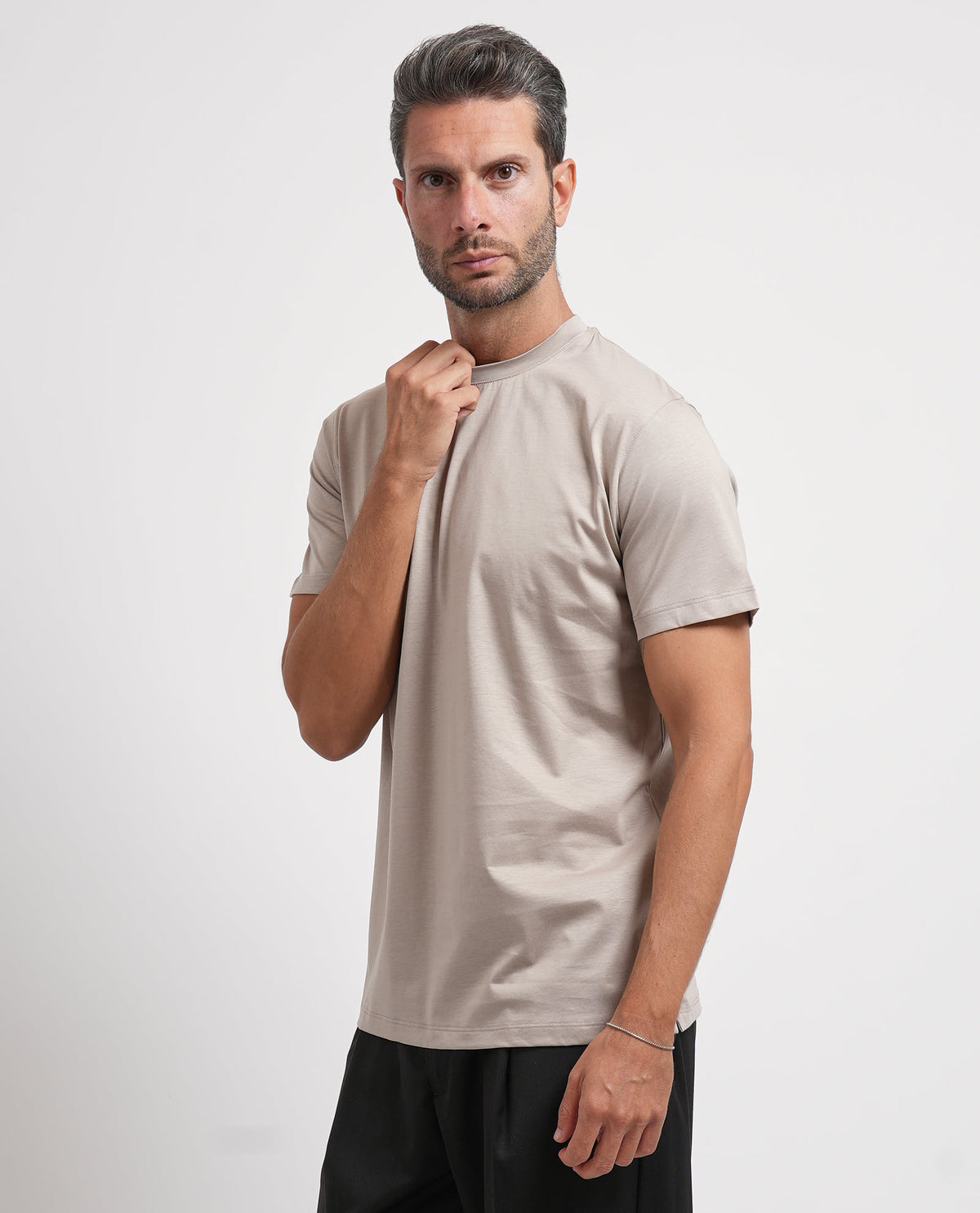 T-shirt uomo Settemezzo in misto cotone e modal 