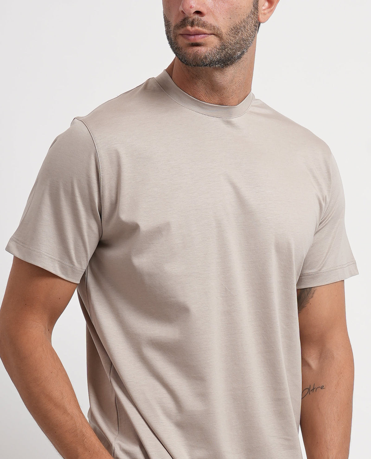 T-shirt uomo Settemezzo in misto cotone e modal 