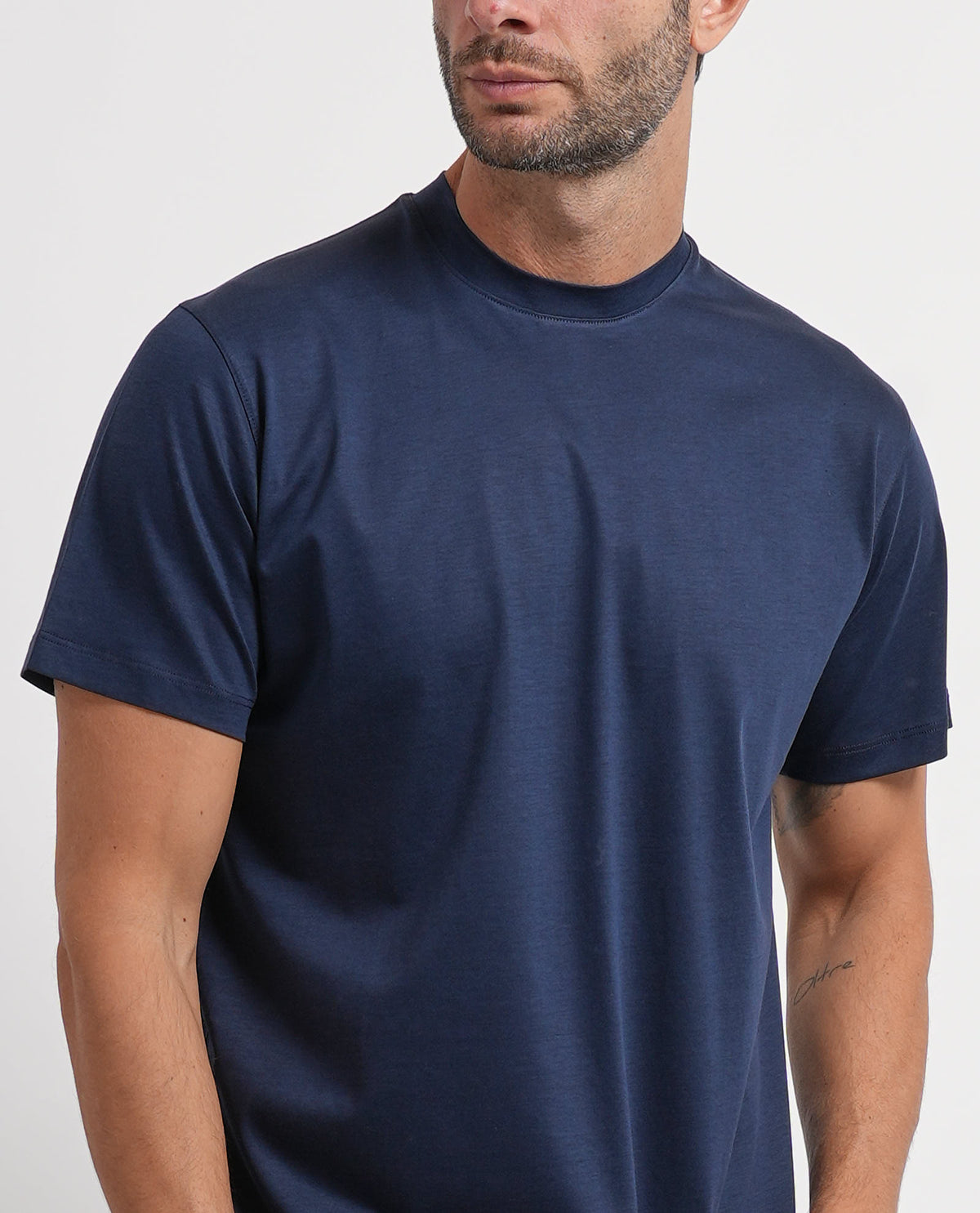 T-shirt uomo Settemezzo in misto cotone e modal 