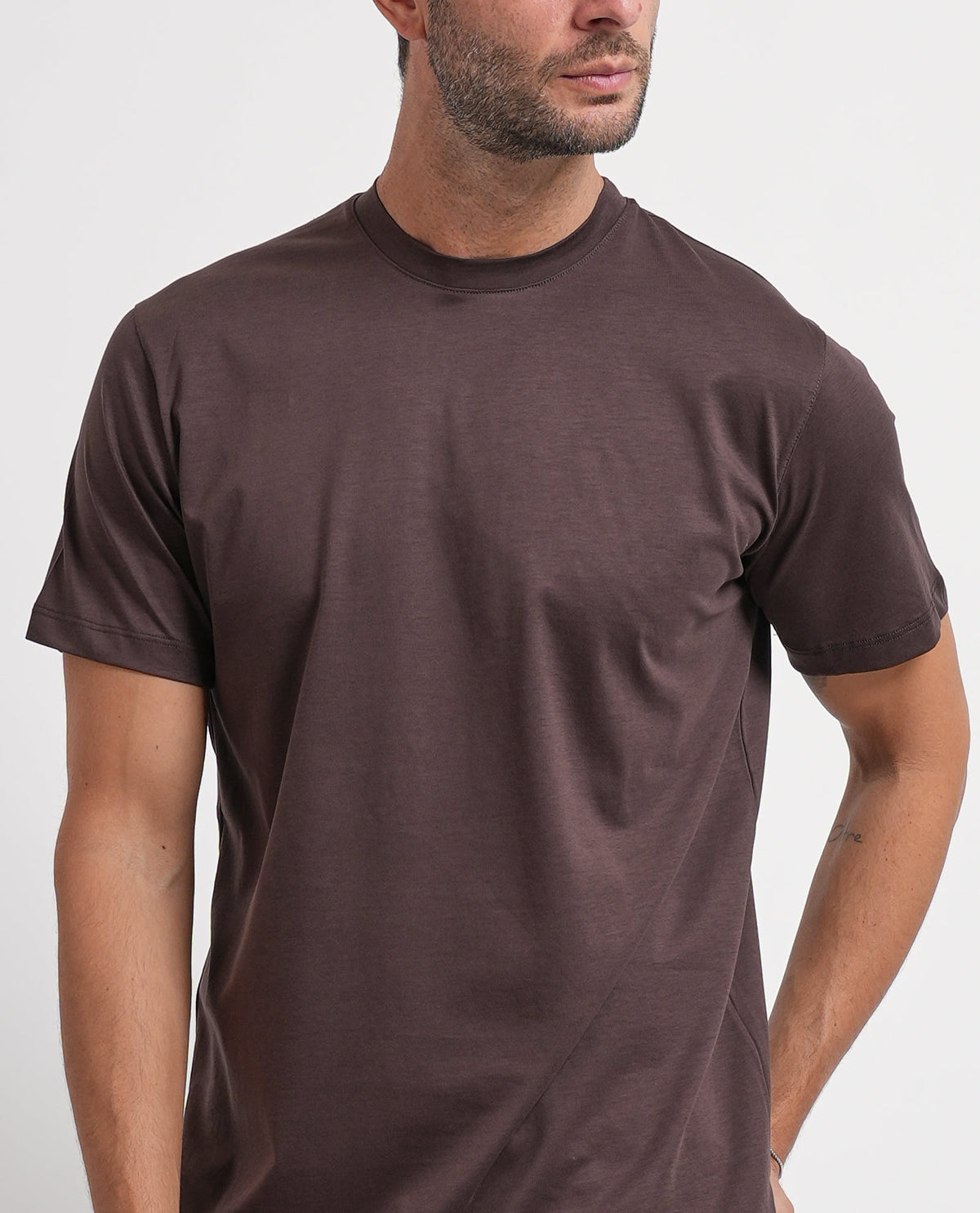 T-shirt uomo Settemezzo in misto cotone e modal 
