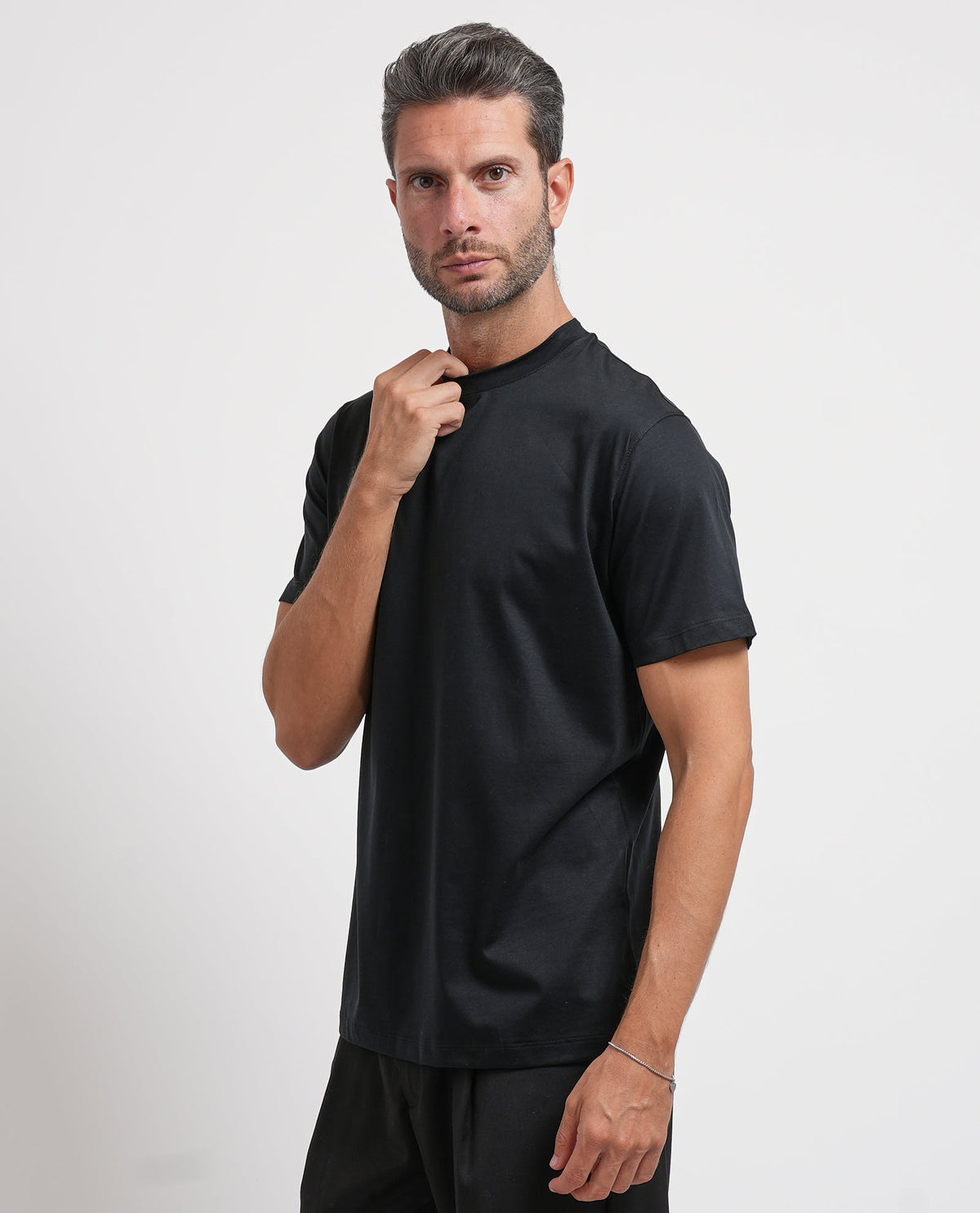 T-shirt uomo Settemezzo in misto cotone e modal 