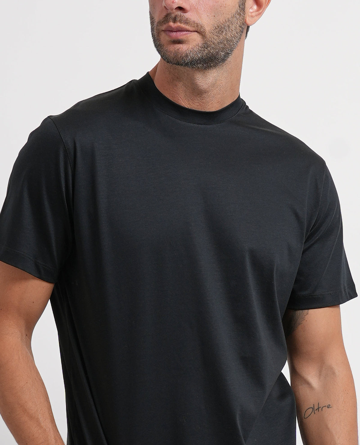 T-shirt uomo Settemezzo in misto cotone e modal 