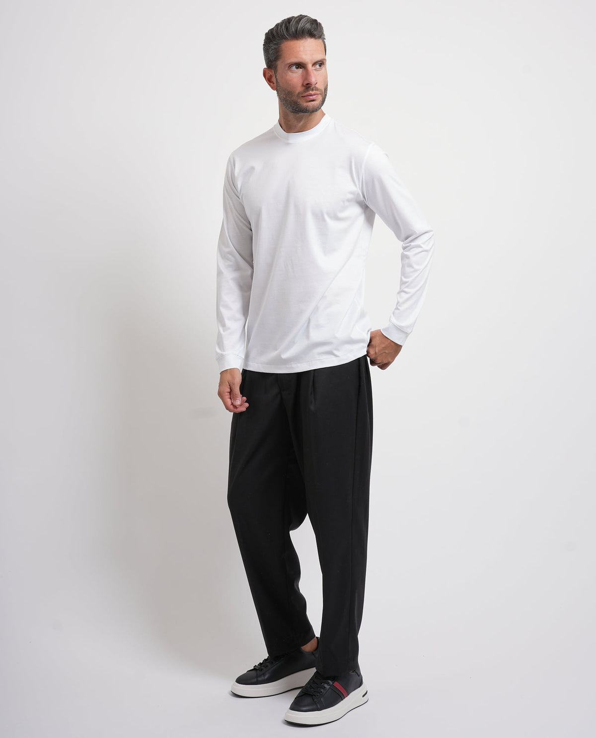 T-shirt uomo Settemezzo maniche lunghe 