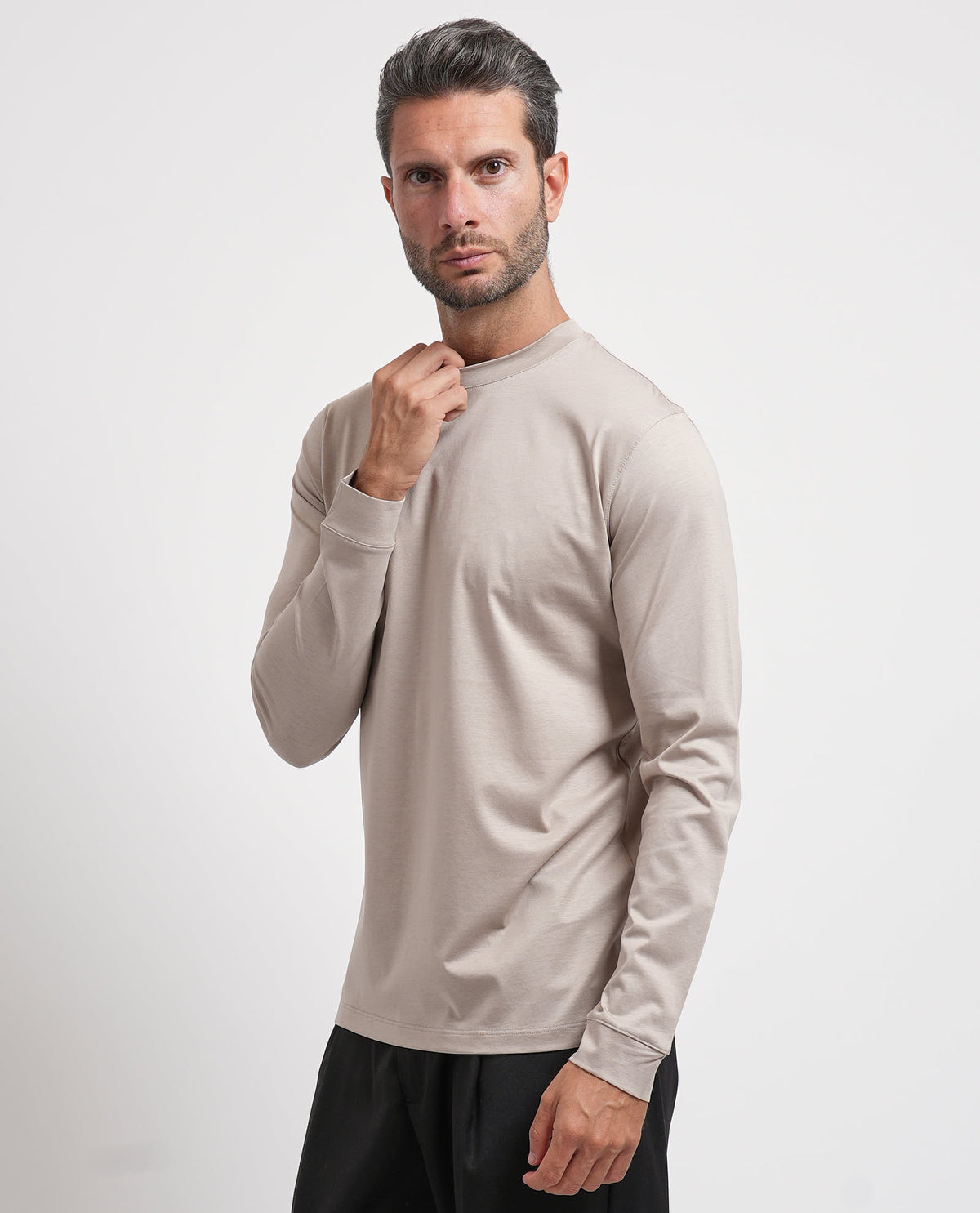 T-shirt uomo Settemezzo maniche lunghe 
