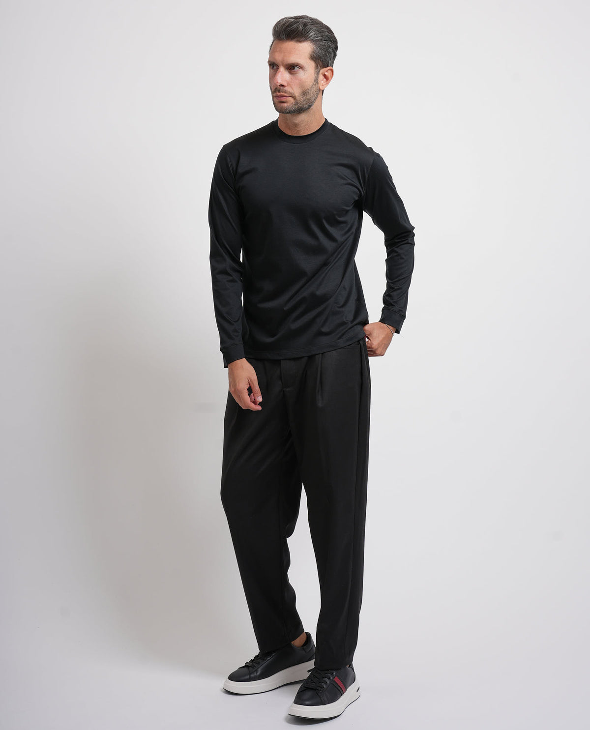 T-shirt uomo Settemezzo maniche lunghe 
