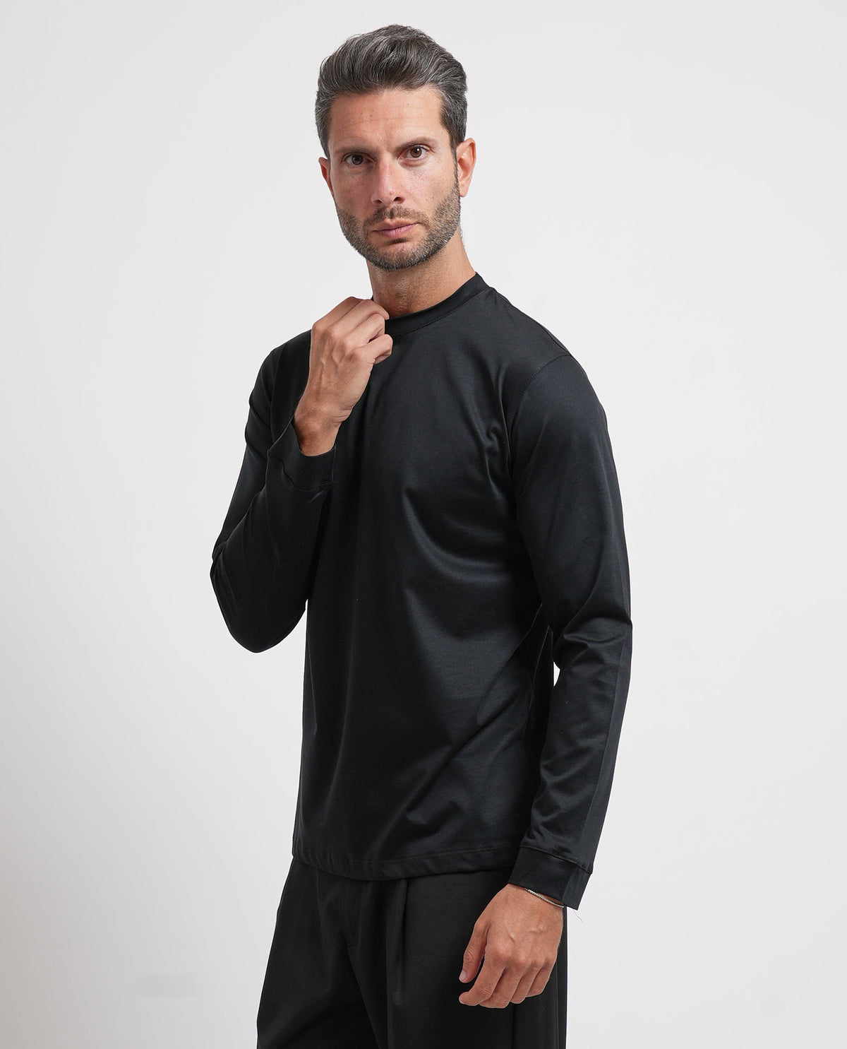 T-shirt uomo Settemezzo maniche lunghe 