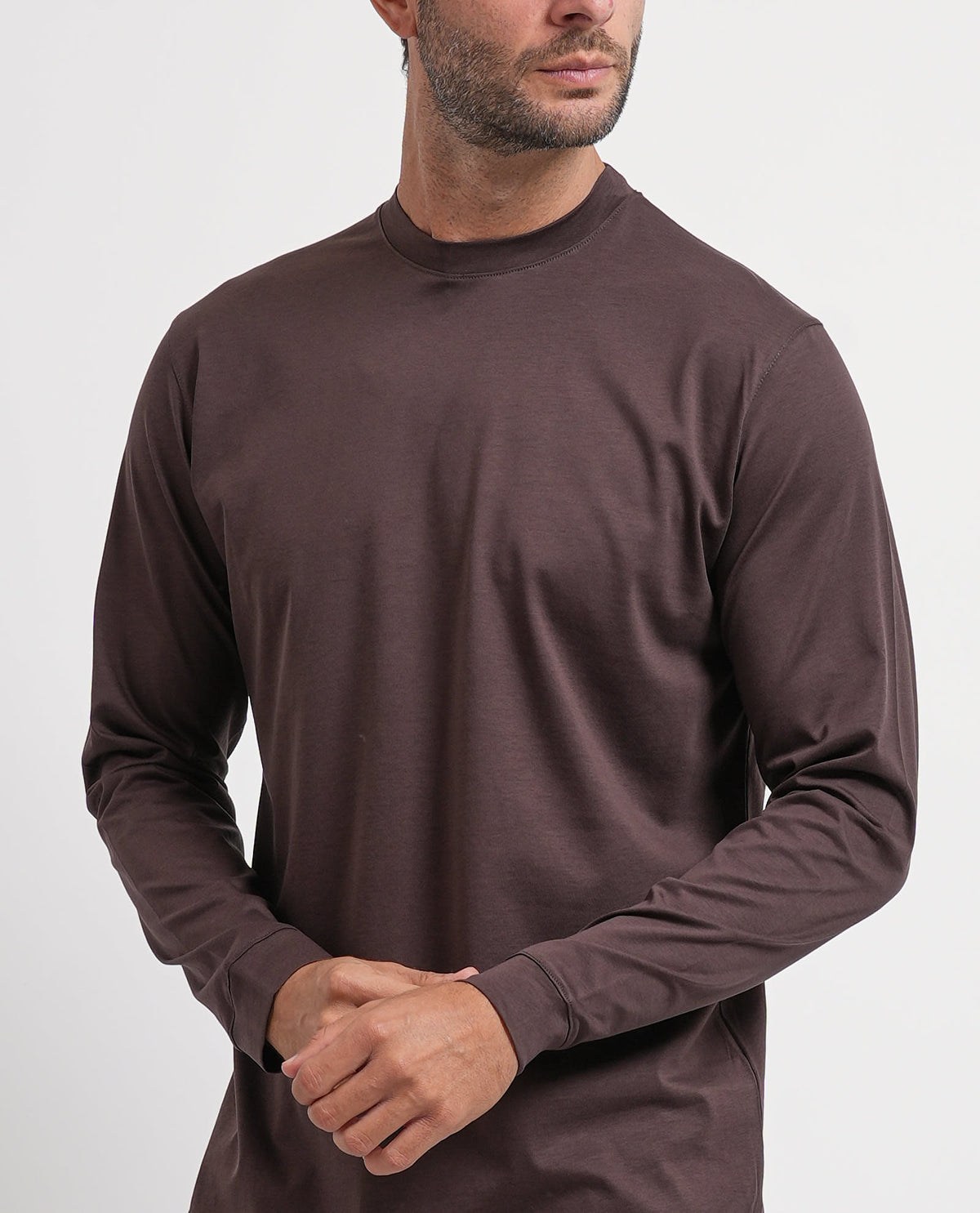 T-shirt uomo Settemezzo maniche lunghe 