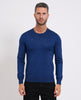 Men's Sette/Mezzo crew neck sweater with logo tag