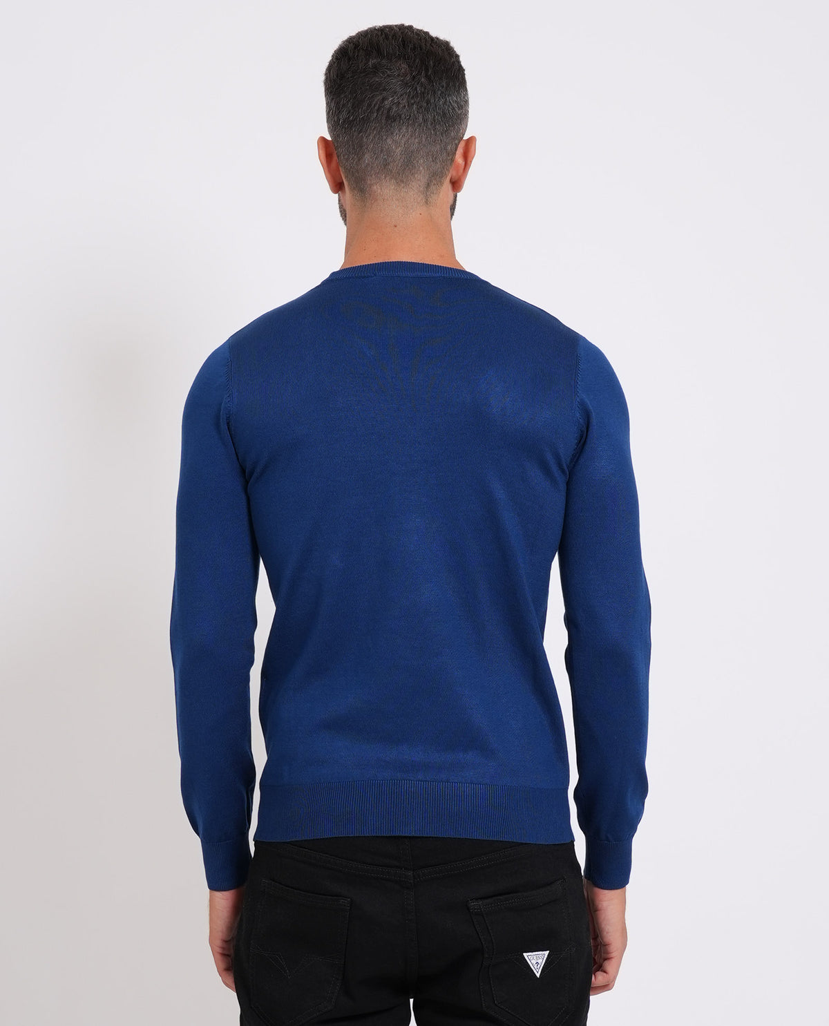 Maglia uomo Sette/Mezzo girocollo con targhetta 