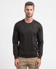 Men's Sette/Mezzo crew neck sweater with tag
