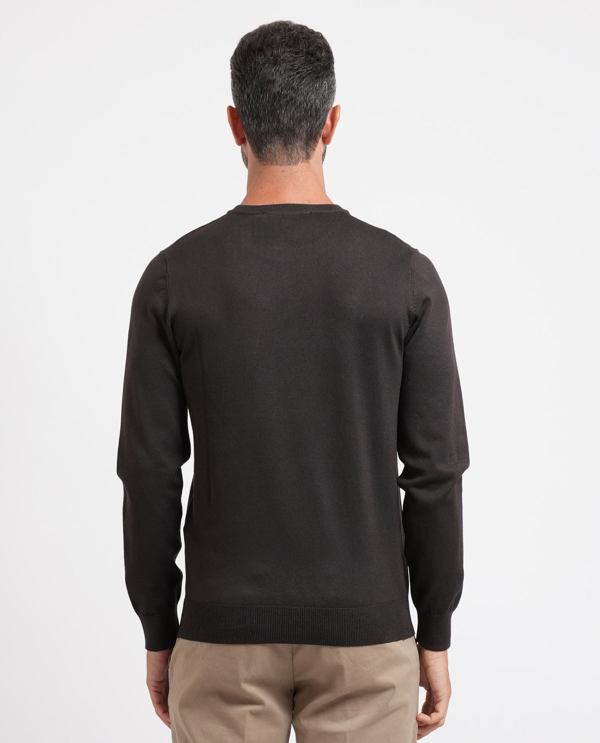 Maglia uomo Sette/Mezzo girocollo con targhetta 