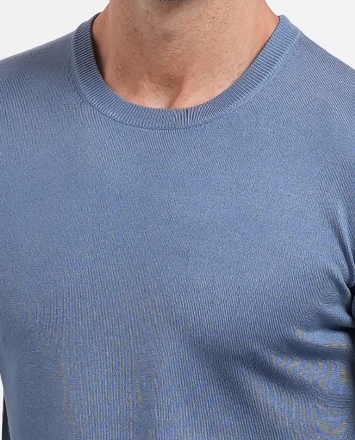 Maglia uomo Sette/Mezzo girocollo con targhetta 