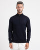 Men's Sette/Mezzo half-zip sweater