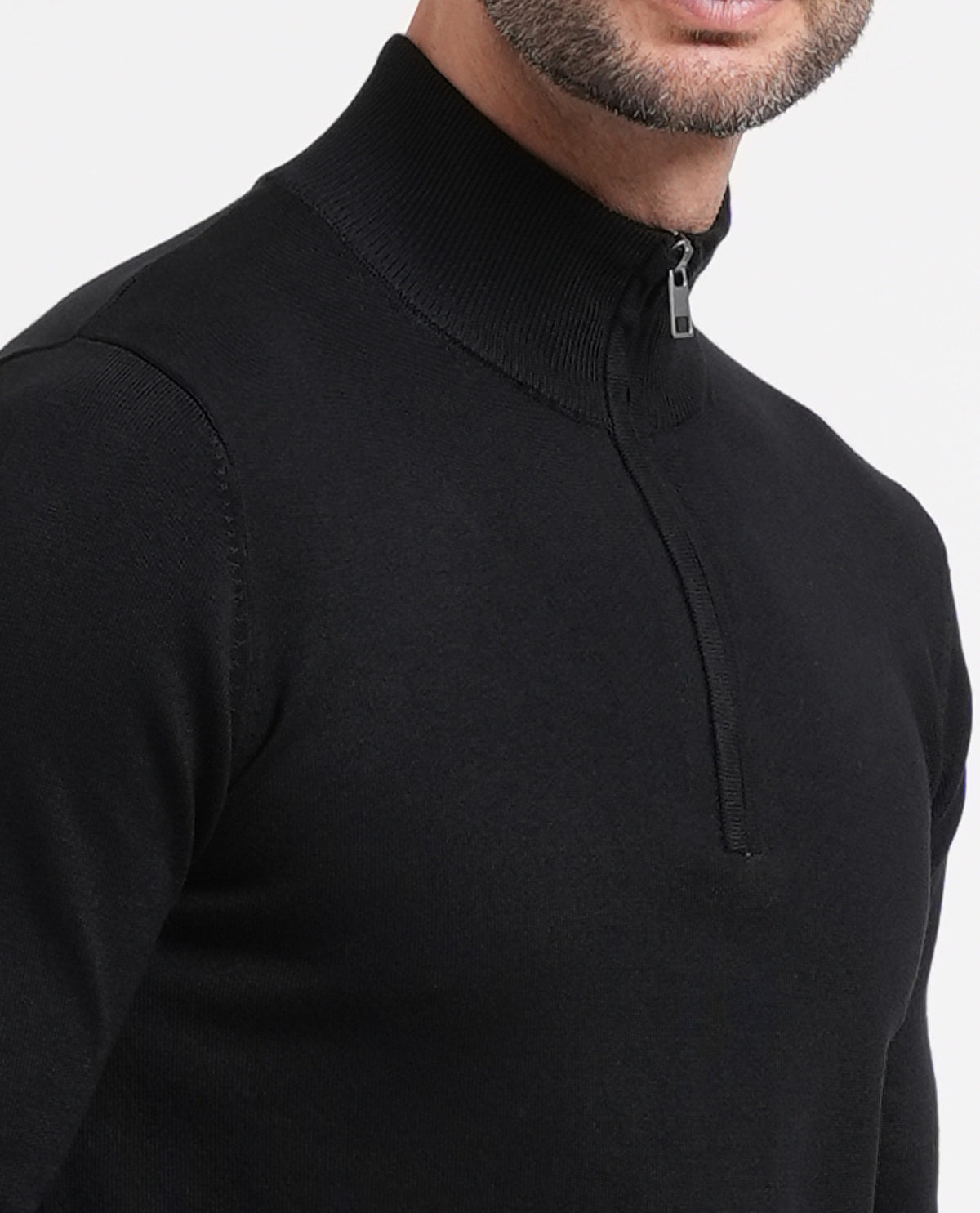 Maglione mezza zip Sette/Mezzo uomo 