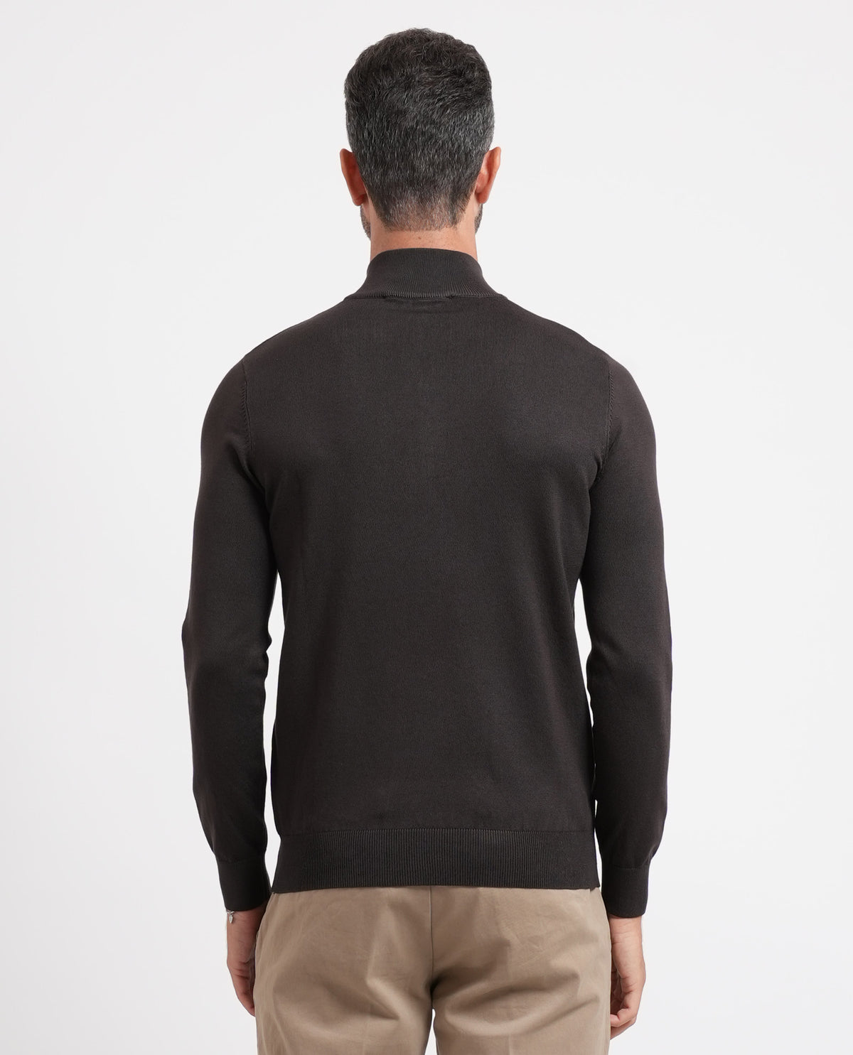 Maglione mezza zip Sette/Mezzo uomo 