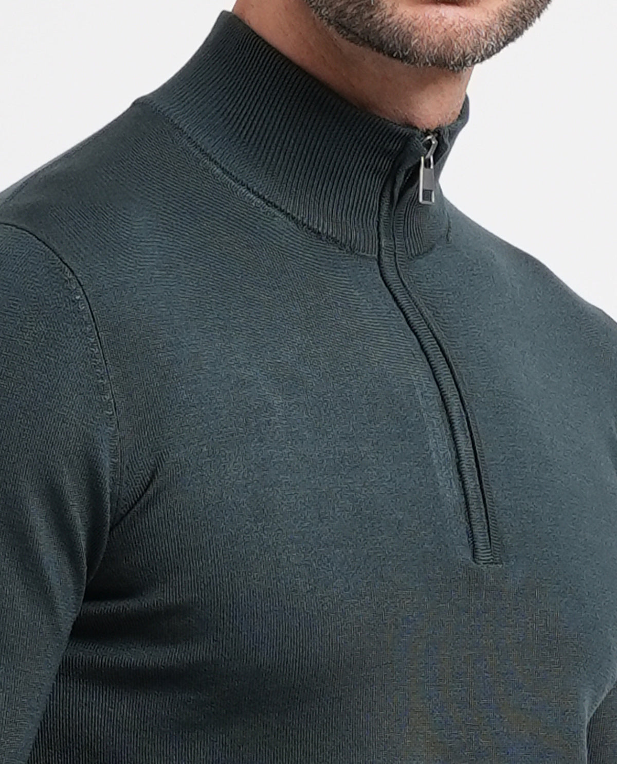 Maglione mezza zip Sette/Mezzo uomo 