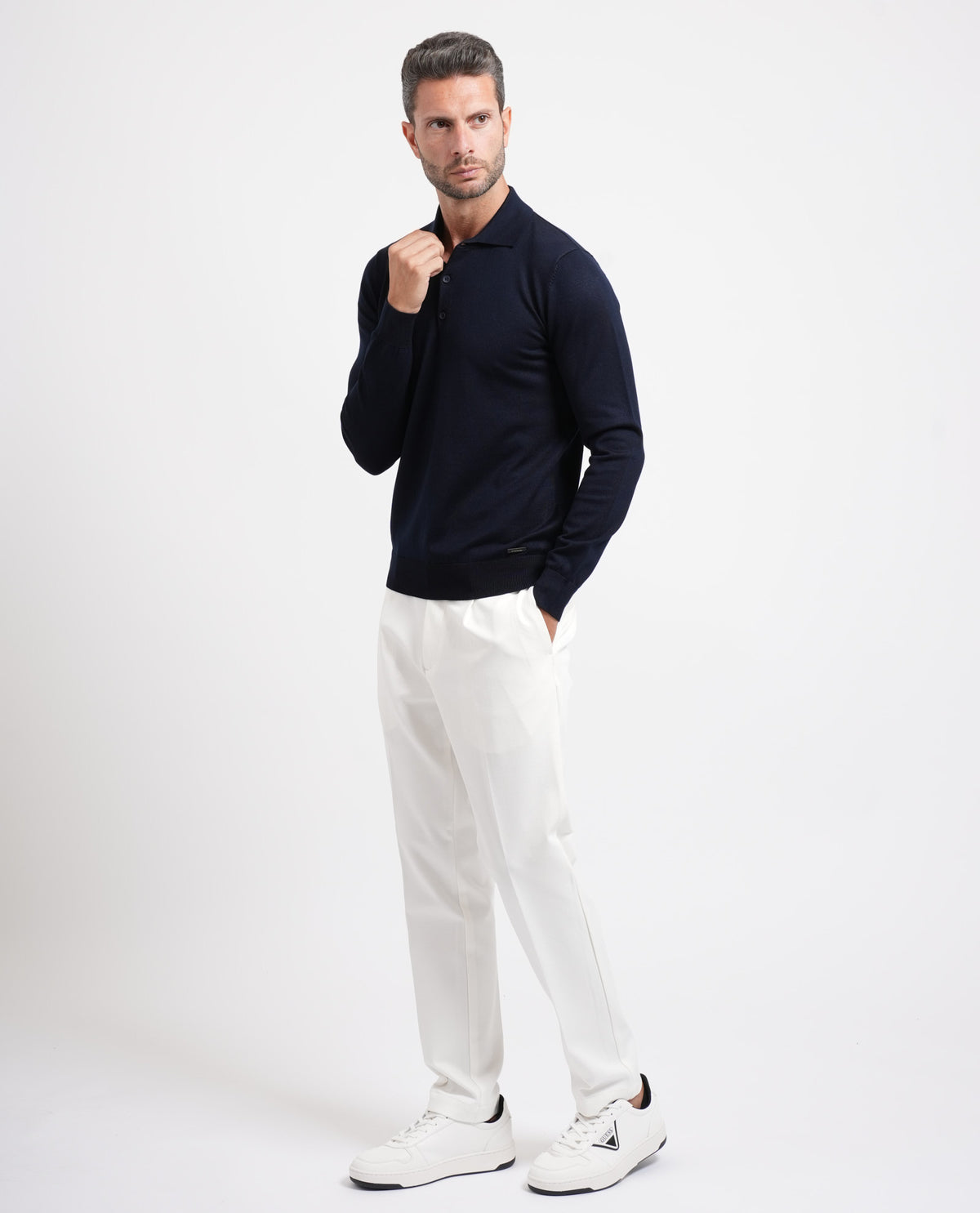 Maglia uomo Sette/Mezzo con bottoni 