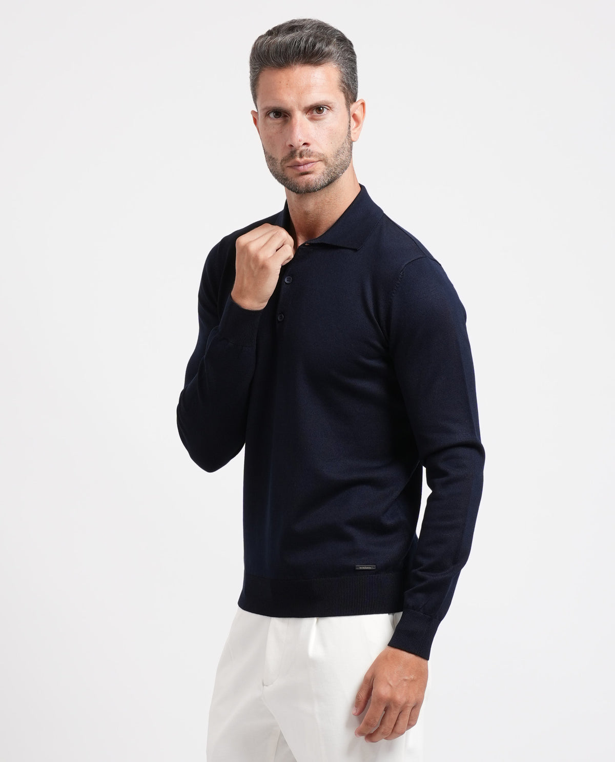 Maglia uomo Sette/Mezzo con bottoni 
