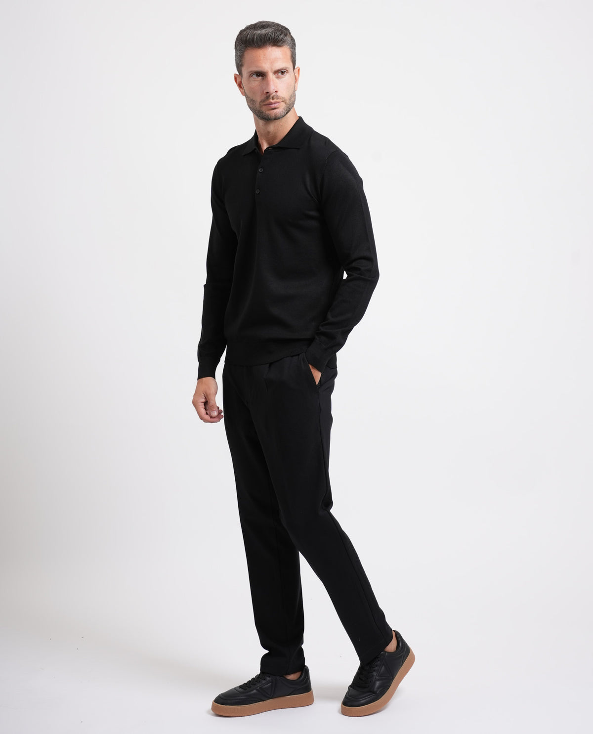 Maglia uomo Sette/Mezzo con bottoni 